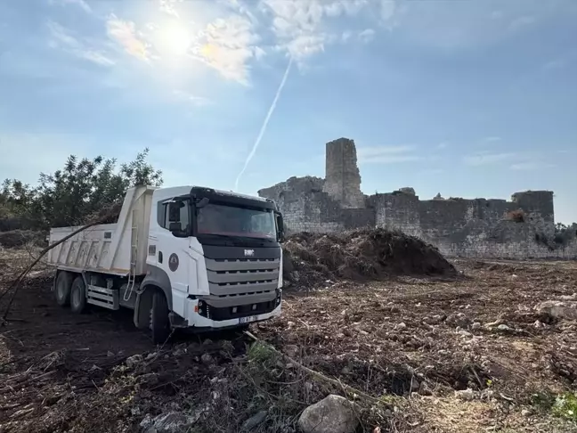 Erdemli'de Antik Kentler İçin Temizlik Çalışması Başlatıldı