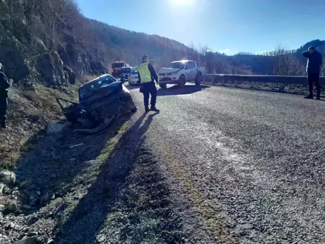 Kastamonu'da Kafa Kafaya Çarpışma: 1 Ölü