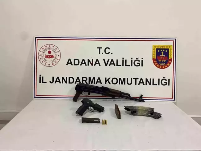 Adana'da Jandarma Baskınında Uzun Namlulu Silah Ele Geçirildi