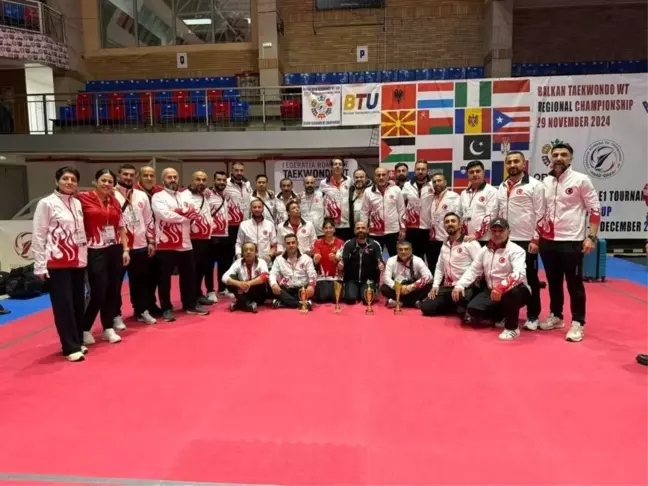 Bilecikli Genç Sporcu İklim Metin, Balkan Taekwondo Şampiyonasında Gümüş Madalya Kazandı