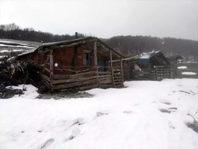 Amasya'nın Yüksek Kesimlerinde Kar Yağışı Etkili Oldu