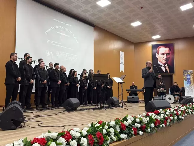 Antakya Medeniyetler Korosu Osmaniye'de Konser Verdi