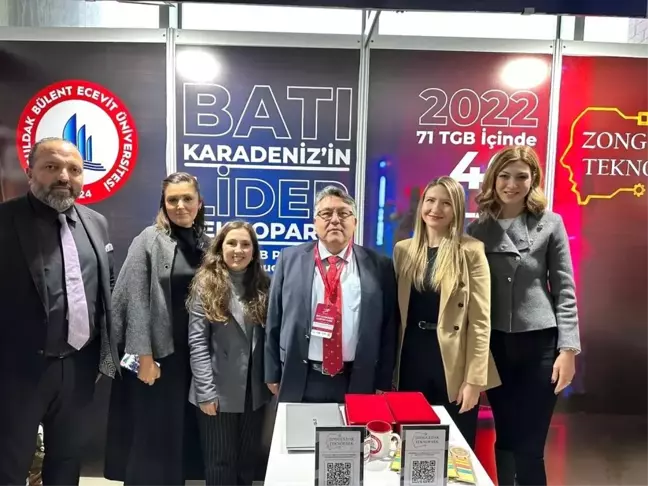 Zonguldak Bülent Ecevit Üniversitesi Batı Karadeniz Kariyer Fuarı'nda Yer Aldı