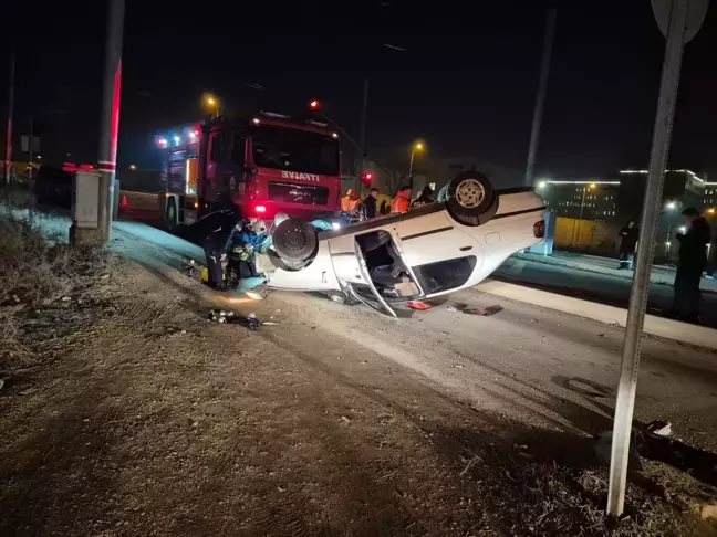 Eskişehir'de Tramvay Yolunda Kaza: Sürücü Yaralandı