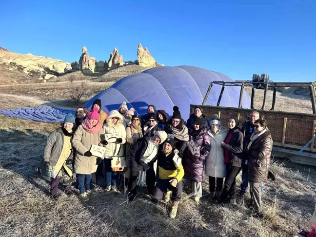 Kapadokya'da Sıcak Hava Balonları Tekrar Uçmaya Başladı