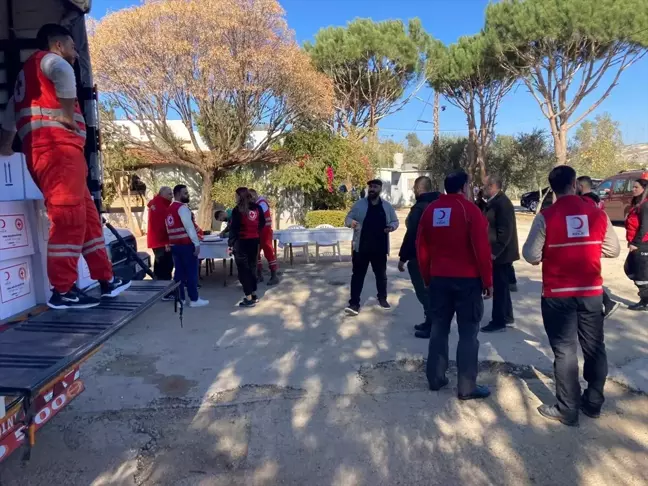 Türk Kızılay, Lübnan'ın Nebatiye Bölgesine 500 Koli Gıda Yardımı Gönderdi