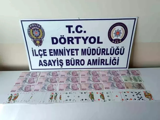 Hatay'da Kumar Oynayan 8 Kişiye Ceza, İş Yeri Sahibi Hakkında Adli İşlem