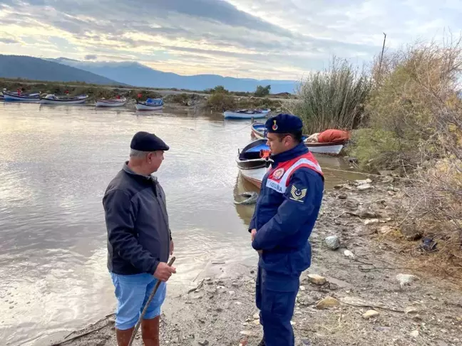 Aydın'da Bafa Gölü'nde Çevre Denetimleri Devam Ediyor