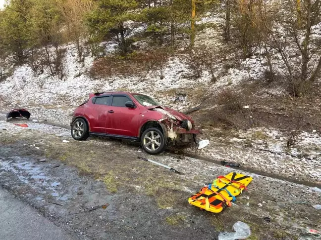 Bolu'da Trafik Kazası: 1 Ölü, 4 Yaralı