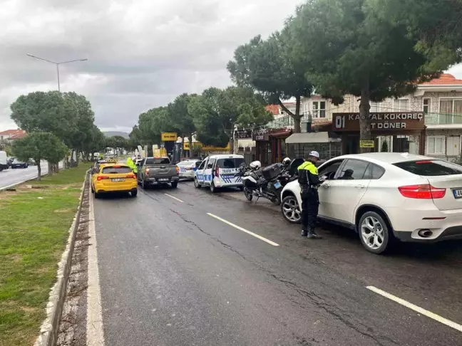 Çeşme'de Trafik Denetimlerinde Yaya İhlalleri Cezalandırıldı