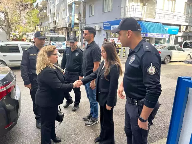 Germencik Kaymakamı Güvenlik Güçlerini Ziyaret Etti