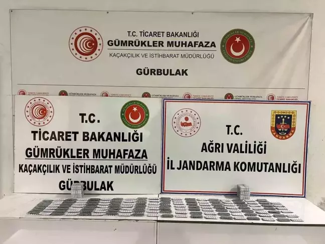 Ağrı'da Uyuşturucu Operasyonu: 4 Bin 960 Tramadol ve 1 Kilo Metamfetamin Ele Geçirildi