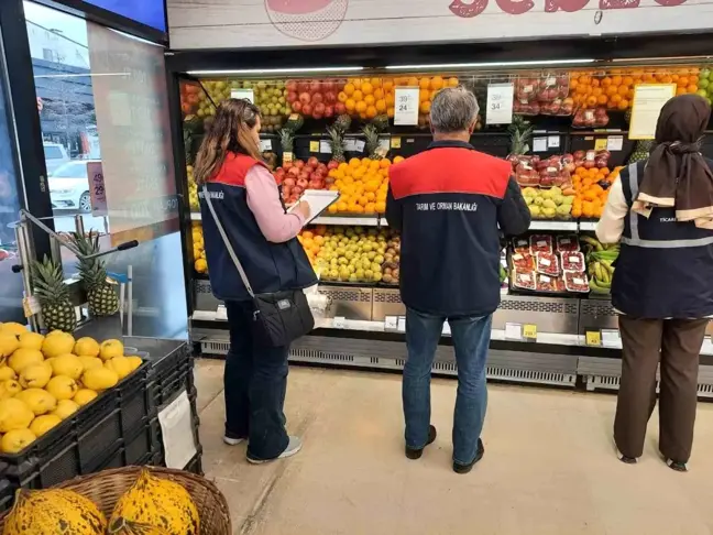 Düzce'de Temel Gıda Ürünlerinde Fahiş Fiyat Denetimi