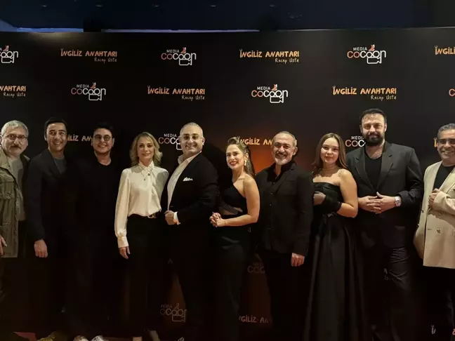 İngiliz Anahtarı Filmi'nin Gala Gecesi Kanyon AVM'de Gerçekleşti