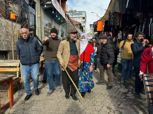 Tunceli'de 'Gağan' Geleneği Yeni Yılı Karşıladı