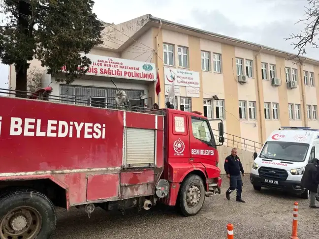 Adıyaman'da Diş Hastanesi'nde Yangın Paniği