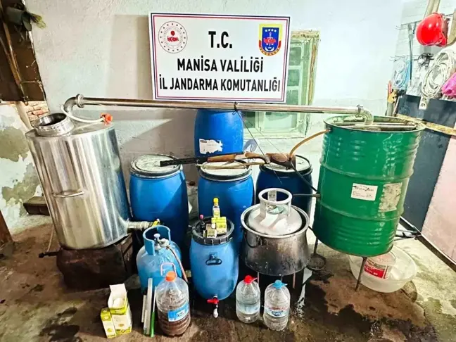 Manisa'da Kaçak Alkol Operasyonu: 610 Litre Ele Geçirildi