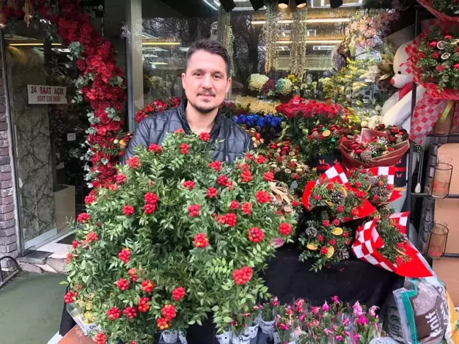 Isparta'da Kokina Çiçeğine Yılbaşı Yoğunluğu