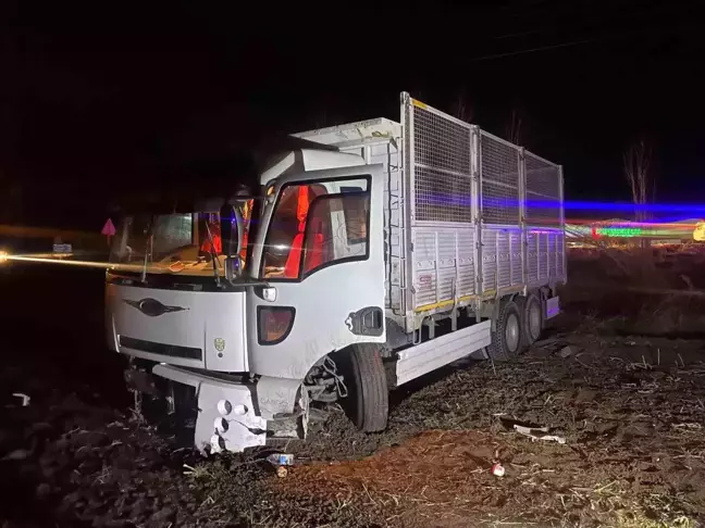 Çorum'un Sungurlu İlçesinde Kamyon Tarlaya Uçtu: Sürücü Yaralı