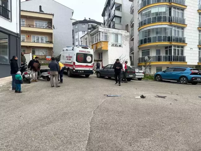 Sinop'ta Trafik Kazası: 1 Yaralı