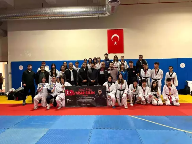 Şehit Polis Yaşar Özlem Muğla'da düzenlenen Taekwondo Turnuvasıyla anıldı