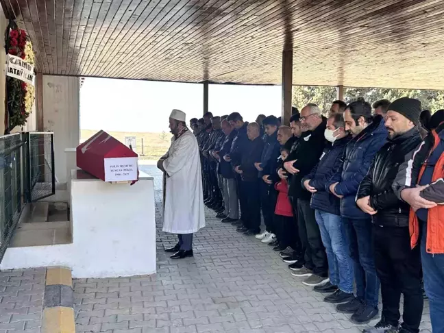 İskenderun'da Kalp Krizi Geçiren Polis Memuru İçin Tören Düzenlendi