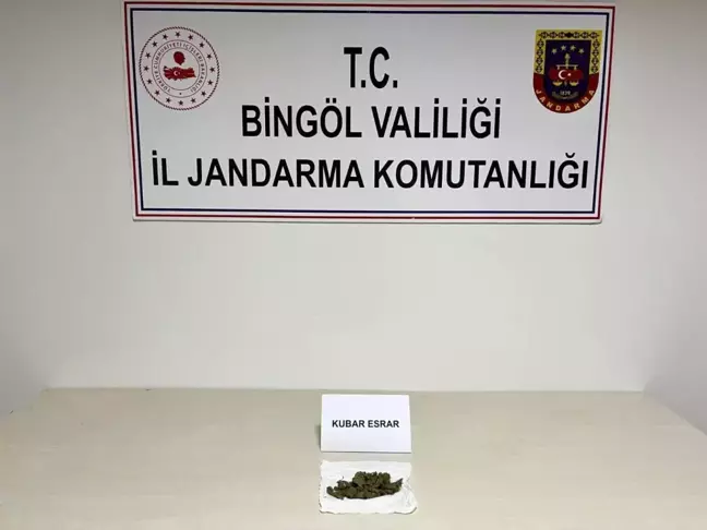 Bingöl'de uyuşturucu operasyonu: 2 kişi yakalandı