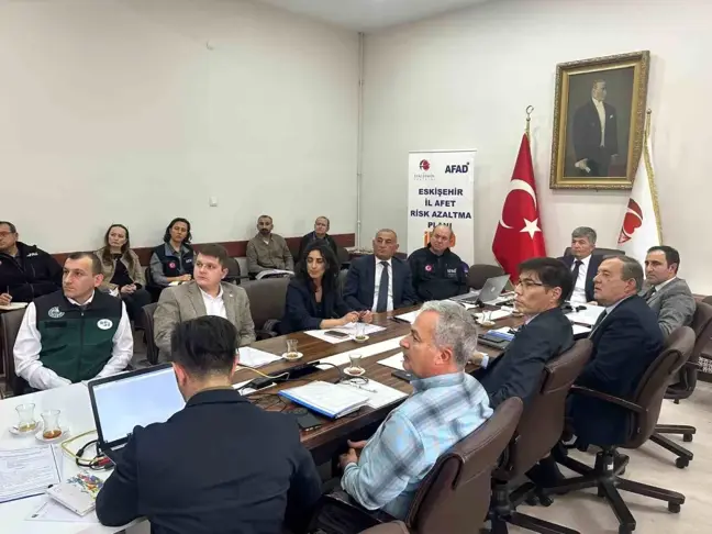 Eskişehir İl Afet Risk Azaltma Planı Toplantısı Gerçekleşti