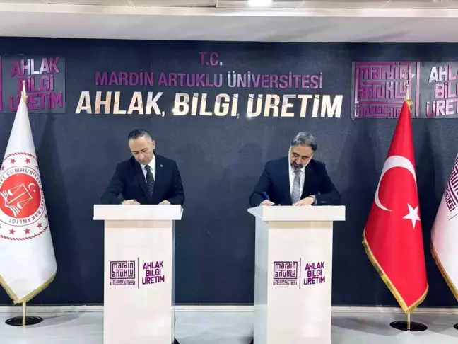 Mardin Cumhuriyet Başsavcılığı ve Artuklu Üniversitesi'nden Önemli İş Birliği Protokolü