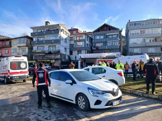 Zonguldak'ta Trafik Kazası: İki Yaralı