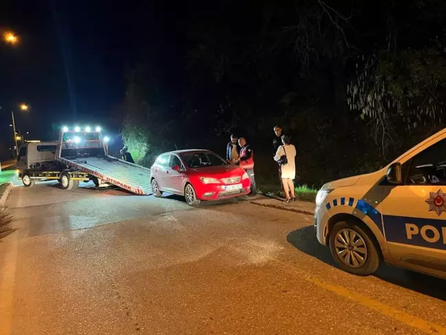 Alkollü Kadın Sürücüden Ters Yöne Kaçış: Kaza ve Yaralanma