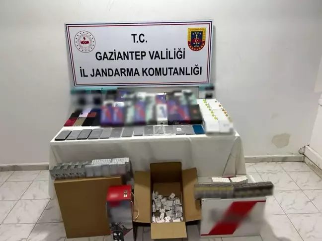 Gaziantep'te 3 milyon TL değerinde kaçak ürün ele geçirildi