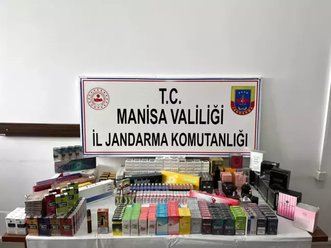 Manisa'da Gümrük Kaçağı Sigara ve Parfüm Ele Geçirildi