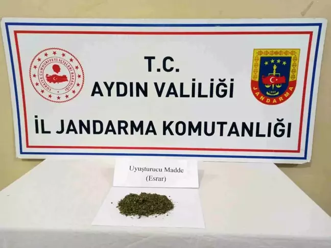 Aydın'da Jandarma Uyuşturucu Operasyonu: 1 Tutuklama