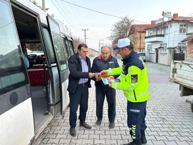 Kütahya'da Okul Servis Araçlarına Güvenlik Denetimi