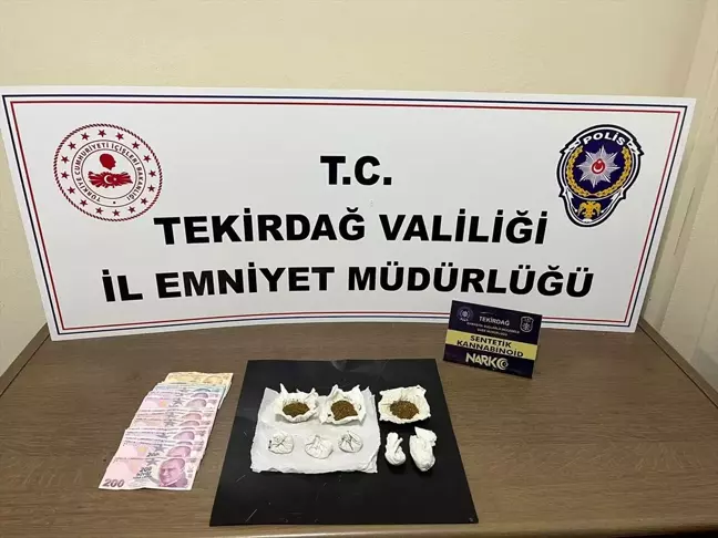 Tekirdağ'da Uyuşturucu Operasyonu: 9 Tutuklama