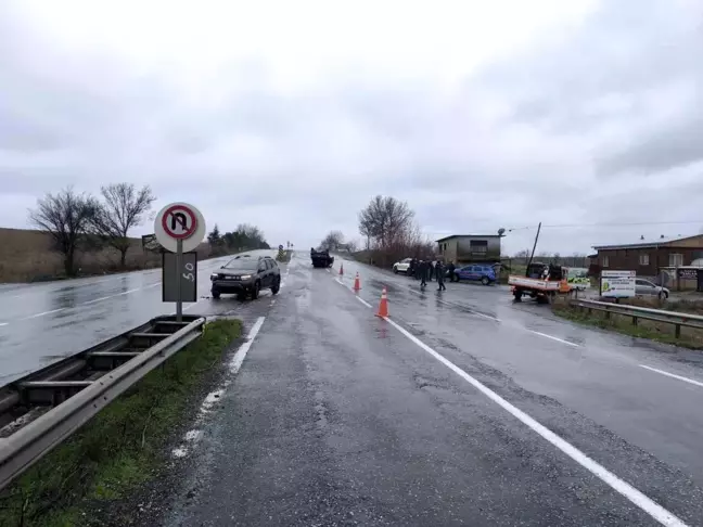 Tekirdağ'da Trafik Kazası: 1 Yaralı