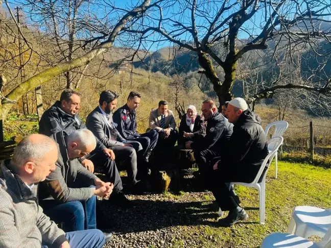 Espiye Kaymakamı Kavanoz'dan şehit annesine ve organları bağışlanan gencin yakınlarına ziyaret