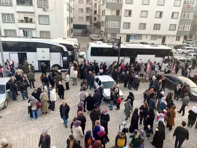 Osmaniye'den 215 Kişilik Umre Kafilesi Kutsal Topraklara Uğurlandı