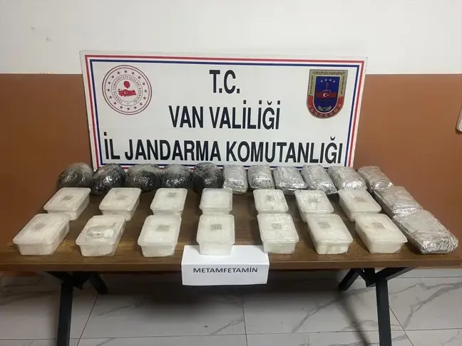 Van'da 21 Kilo Uyuşturucu Ele Geçirildi