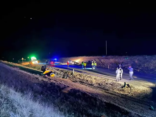 Eskişehir-Afyonkarahisar Yolunda Trafik Kazası: 1 Ölü, 5 Yaralı