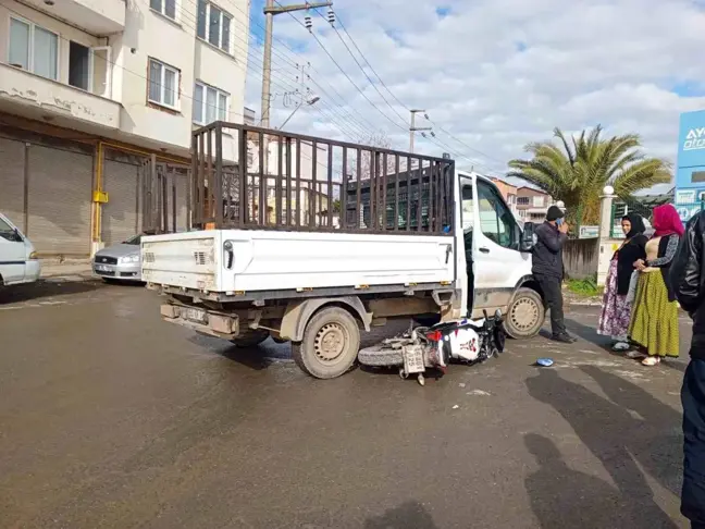 Samsun'da Motosiklet Kazası: Bir Yaralı