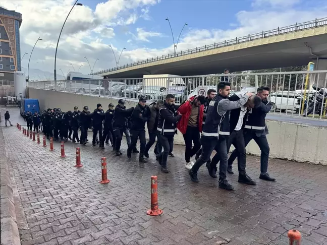 Kayseri'de Organize Suç Örgütüne Operasyon: 19 Gözaltı, 13 Tutuklama