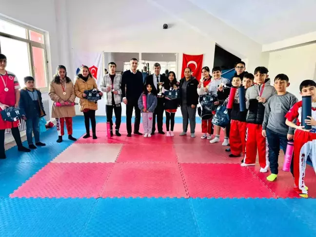 Pasinlerli Kick Boksçular, 2025 İl Birinciliğinde Şampiyon Oldu