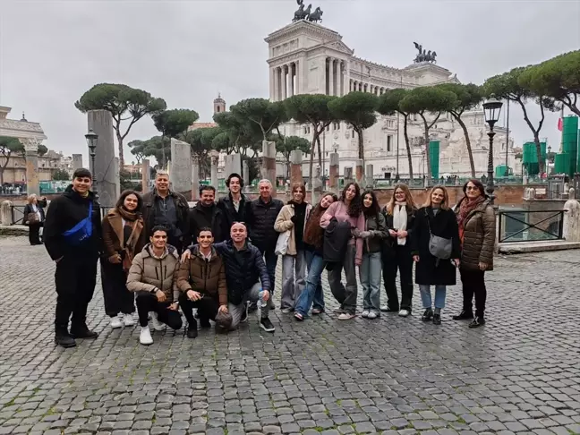 Tekkeköy Lisesi Öğrencileri Erasmus Kapsamında İtalya'da