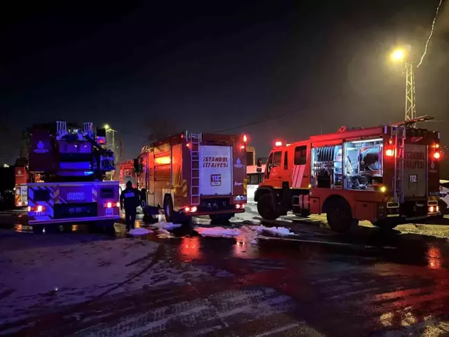 İstanbul Eyüpsultan'da Gecekondu Yangını