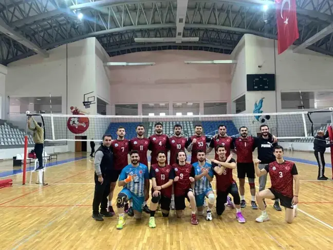 Erzurum Gençlik Spor Voleybol Kulübü Deplasmanda Galip Geldi