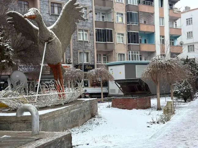 Iğdır'da Mevsimin İlk Karı Yağdı