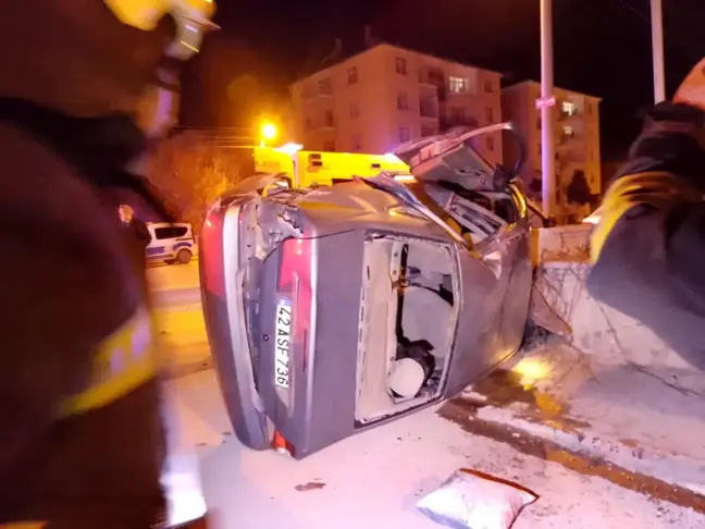 Akşehir'de Trafik Kazası: 1'i Ağır 5 Yaralı