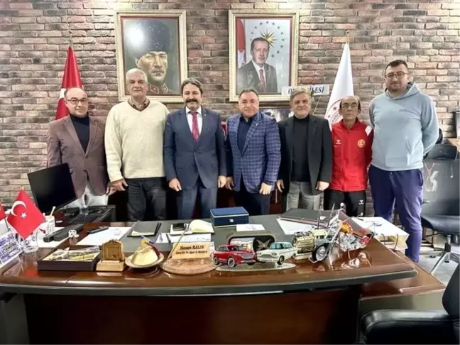 TÜFAD Eskişehir Şubesi Gençlik ve Spor İl Müdürü'nü Ziyaret Etti